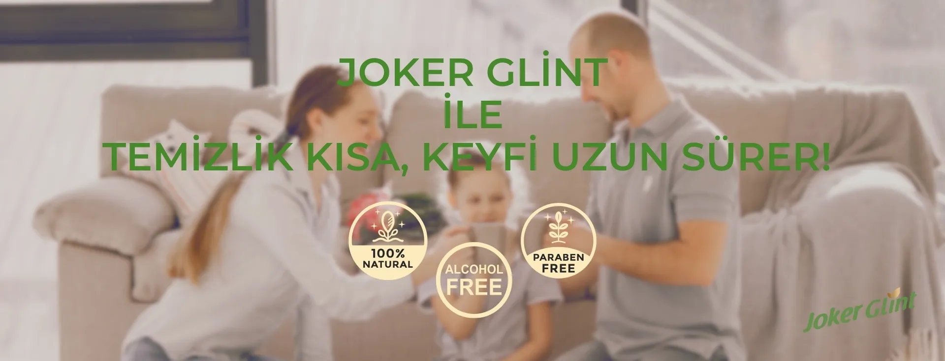 Joker Glint Bitkisel Temizleyici
