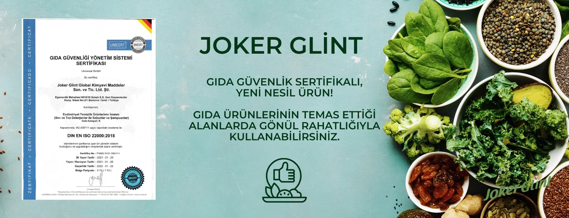 Joker Glint Bitkisel Temizleyici