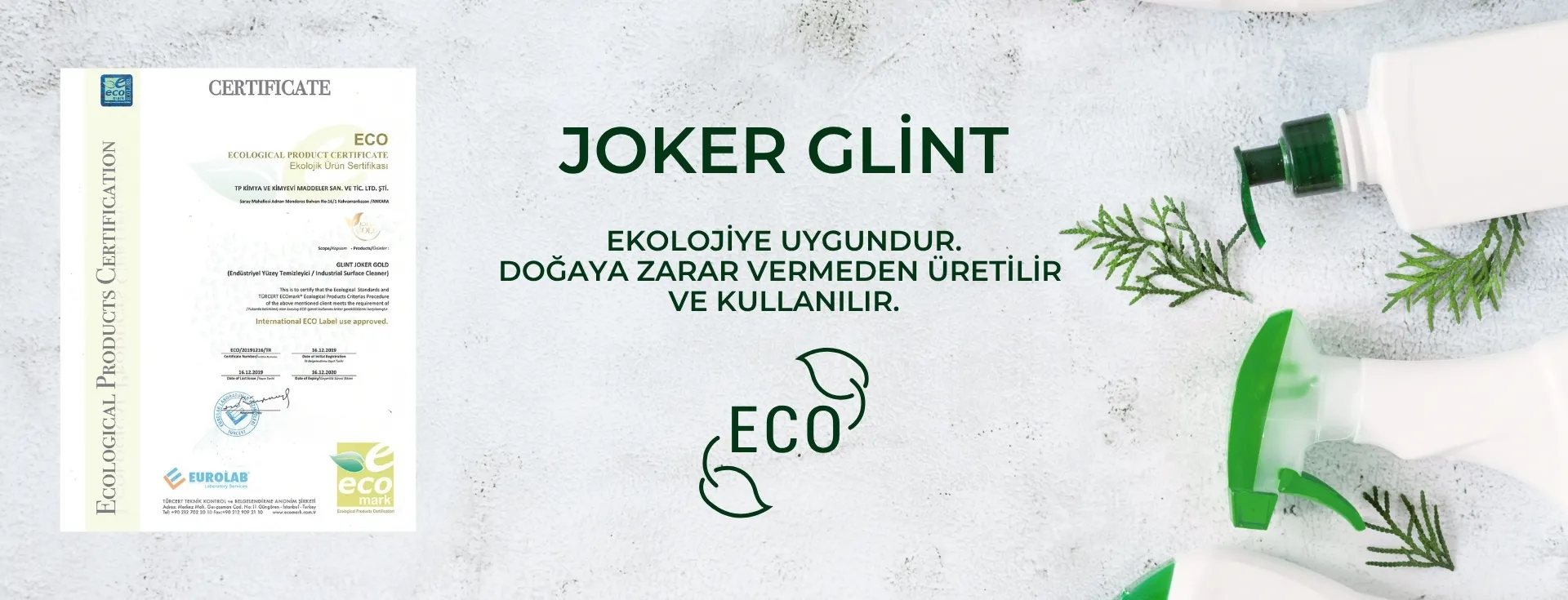 Joker Glint Bitkisel Temizleyici